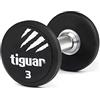 TIGUAR Dumbbell Pu 3 kg Ti-whpu0030, Pesi Unisex-Adulto, Multicolore (Multicolore), Taglia Unica