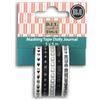 Toga DRAEGER PARIS 1886 Nastri Masking Tape Bullet Journal, Nero, Bianco, Taglia unica, Set di 25 pezzi