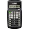 Texas Instruments TI-30XA - Calcolatrice scolastica con display a 10 cifre, funzionamento a batteria, colore: Grigio Nero