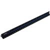 Faithfull FAIRULETACNC Prestige Tri-Scale Architect Rule Black Aluminium 300mm (12in)