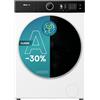 Hisense WF5I8043BWF Lavatrice slim a Carica Frontale 8 kg, Classe A-30%, 1400 rpm, 15 Programmi, Connectivity, Vapore, Refresh, Display Touch, Maxi Cestello, Programma Rapido, Alta sostenibilità