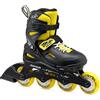 Rollerblade FURY, Pattini in linea, nero/giallo, 33-38, ragazzo