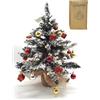 FGF IMPORT EXPORT ALBERO VASO JUTA 45cm C/LUCI 30790