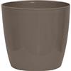Nicoli 1018T Origine Decor iniezione stampaggio Verve Vaso, Tortora, 18 cm