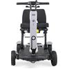Prophete SM4 - Scooter elettrico compatto a 4 ruote pieghevole con motore da 250 W, 2 batterie agli ioni di litio da 24 V/6 Ah, portata fino a 20 km, luce LED, pneumatici in gomma PU, carico 120 kg