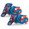Mondo Toys - Spider Man Clip-On Skate - Rotelle da Scarpa - Rulli a Due Ruote per i Tuoi Tacchi - Led Light Ruote LED - Misura Regolabile - Portata fino a 50 kg - 28624