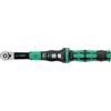 Wera Click-Torque Lock A 6 R/L Chiave dinamometrica regolabile, funzione Torque Lock, portainserti continuo (1/4), 2.5-25 Nm, 1/4 x 2.5-25 Nm