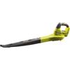 Ryobi Soffiatore a Batteria 18V ONE+ Compatto e Leggero, Velocità Aria 245 km/h, Design Ergonomico GripZone, Ideale per Foglie e Detriti su Vialetti e Giardini, Batteria Non Inclusa, OBL1820S