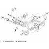 SRAM Spare Rear Derailleur Barrel Adjuster Kit Red