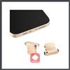 Tappo Anti Polvere Protezione Connettore Dock Carica Lightning per iPhone Oro