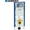 GEBERIT cmn Staffa GEBERIT DUOFIX per wc sospeso con cassetta di risciacquo SIGMA 8 cm