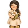 THUN - Bimba con giglio - ceramica - Collezione Bomboniera - 3.8 x 3.7 x 7 cm