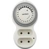 Zenitech - Biplite programmabile, 2 x 6 A, colore: Bianco