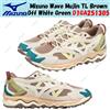 Mizuno Wave Mujin TL marrone bianco sporco verde D1GA251305 taglia uomo