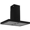 SilverLine Cappa isola (90x66,1x97,5cm) Drop Control Nero 4110 9 733 04