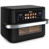 Tristar Friggitrice ad aria 2800W (10Lt) AIRFRYER Dualzone Flex Black FR 9078