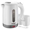 Russell Hobbs Bollitore elettrico 1000W (850ml) TRAVEL Kettle White 23840 70