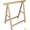 CAVALLETTO LEGNO FAGGIO 75X75x4 cm DA LAVORO GAMBE TAVOLO PIANO FAI DA TE