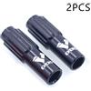 2Pcs Cavo Regolatore Inline Ingranaggio Deragliatore Mini-Barrel Regolatore/Cavo