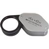 Eschenbach NUOVA ESCHENBACH 4X-6X lente di ingrandimento per ispezione pieghevole in met...