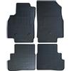 Cora Set 4 Tappetini Auto in Gomma su Misura Per OPEL Karl 15> / Karl Rocks 17> (C16)