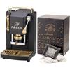 Faber Coffee Macchina da Caffè Pro Mini Deluxe Matt Black Ottone PROMINIBLACKBAS