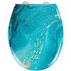 Non applicabile WENKO Sedile WC Stream - Sedile WC antibatterico con chiusura automatica ammorti