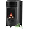 Qlima STUFA A BOMBOLA GAS QLIMA GH8034 3,4 KM PER AMBIENTI 44 MQ 110 MC 6 TEMPERATURE