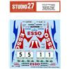 STUDIO27 Decalcomania STUDIO27 1/24 ST185 "Ciocco" #1/#5/ Rally '94 1° posto e 2° post...