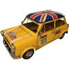 DynaSunArt DynaSun Auto Car 1804E-7182 Giallo UK 28 cm in metallo, modello di auto d'epoca