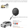 Isam Per Opel Meriva A 03/2003-04/2006 Coprigancio Paraurti Anteriore Primer 1405484