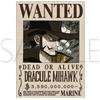 Toei One Piece Marine Issued Official Wanted Poster 16,5 x 11,7 pollici Mugiwara...