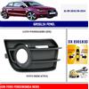 Ricam Per Audi A1 09/2010-06/2014 Griglia Fendinebbia Dx con Foro Nero 8X0807682AZDE