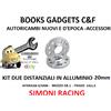 Simoni Racing Kit 2 Distanziali Alluminio 20mm Compatibile con Citroen Dispatch 96>06 S.Racing