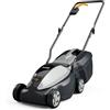 Alpina (TG. 30 cm) Alpina Rasaerba a Batteria AL1 3020 Li Kit, Larghezza Taglio 30 cm,