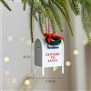 Lettere a Babbo Natale, decorazione da appendere alla cassetta della posta