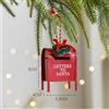 Lettere a Babbo Natale, decorazione da appendere alla cassetta della posta