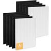 Fre.Filtor - Filtro di Ricambio Compatibile con purificatore d'Aria Winix Filter A 2+8 Bianco e Nero.