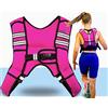 Gymnastics Power Gilet ponderato 3 kg - Pesi rimovibili - Lavabile in lavatrice. Gilet peso corporeo con striscia riflettente, attrezzatura da allenamento regolabile per allenamento di forza