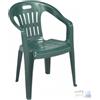 Ipae-Progarden SEDIA IN PLP IMPILABILE PIONA VERDE cm 56x55xH 78