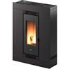 Cadel Stufa pellet 8,5kW LUCE PLUS 9 Antracite 5 stelle Classe A+ 7023040