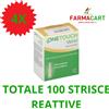 LIFESCAN ITALY SRL 100 STRISCE MISURAZIONE GLICEMIA ONETOUCH VERIO