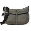 Kipling (TG. Taglia unica) Kipling IZELLAH, Borsa a Tracolla Donna, 12x33x23 cm, Verde (
