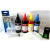 inchiostro shop inchiostro per hp Deskjet 3052A + refill clip e liquido pulizia testine 400 ml