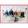inkworld 250 ml kit ricarica cartucce stampanti HP 21 nere e hp 22 colore + refill clip +
