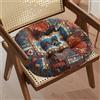 Cuscino per sedia Boho Tatami per soggiorno, bar, versatile, morbido e
