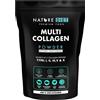 Nature Diet Multi Collagene in Polvere Non Aromatizzato Idrolizzato Collagene Pe