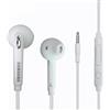 Samsung Cuffie Auricolari Originali Samsung Jack 3.5 Stereo Microfono EG920BW Bianco