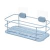 Compactor GRENA Mensola Autoadesiva L Blu, 30x15.8x16 cm Metallo Rivestito in Polvere