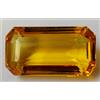 kinggemhub AAA+ Grande Gemma Sciolta Taglio Smeraldo Giallo Citrino 129 Ct. per Anello e...